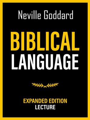 cover image of Biblical Language--Expanded Edition Lecture